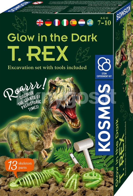 KOSMOS Attīstošais komplekts T-Rex — spīd