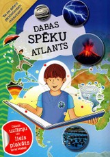 Dabas spēku atlants. Daudz uzlīmju un liels plakāts tavai istabai!