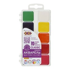 CLASSIC KIDS Line akvareļu komplekts, 10 krāsas