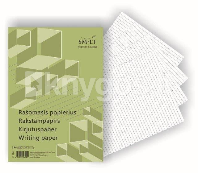 Smiltainis Rakstāmpapīrs A3, 100 lapu, līnijas