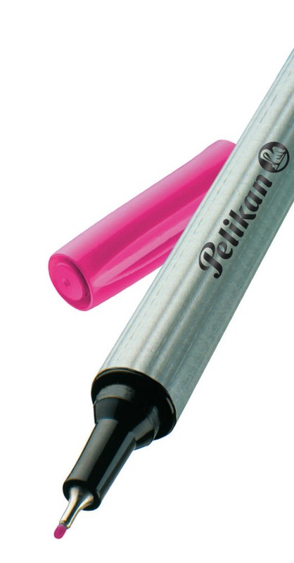 Pelikan Pildspalva FINELINER 96 F, rozā