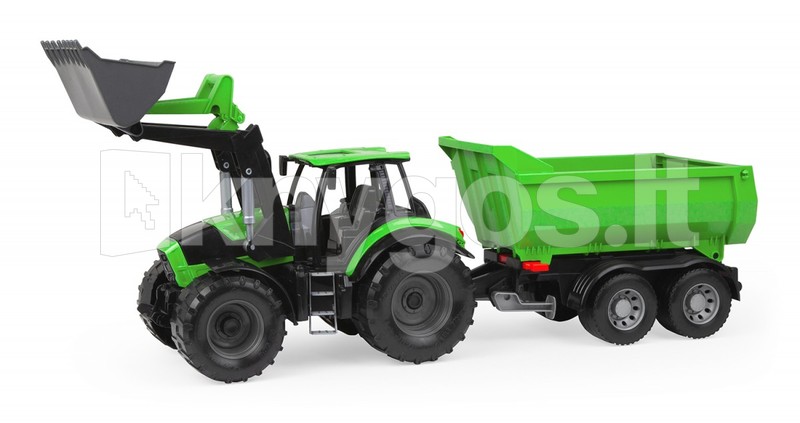 Lena WORXX Deutz-Fahr traktors ar piekabi