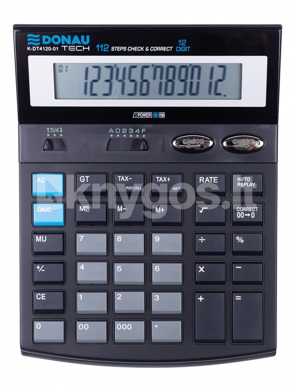 Kalkulators DONAU K-DT4120-01