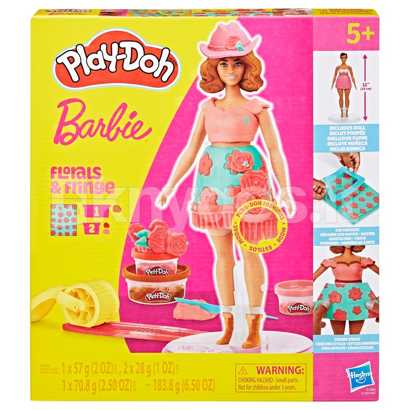 PLAY-DOH BARBIE Rotaļu komplekts Ziedi un
