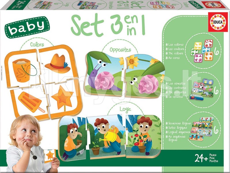 EDUCA Baby komplekts (3 in 1)