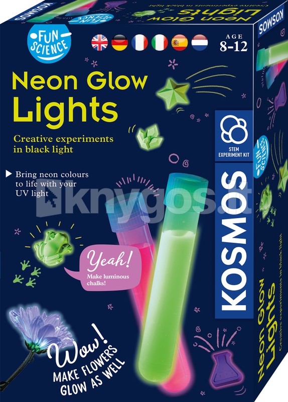 KOSMOS Attīstošais komplekts NEON GLOW LIGHTS