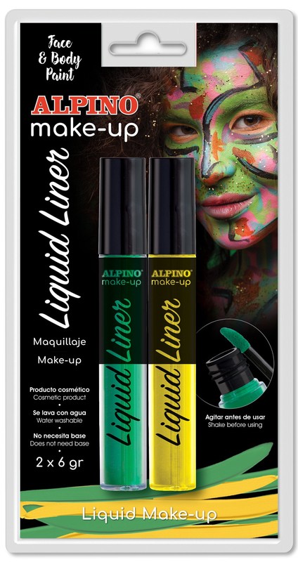 Sejas krāsas ALPINO Liquid Liner, dzeltena