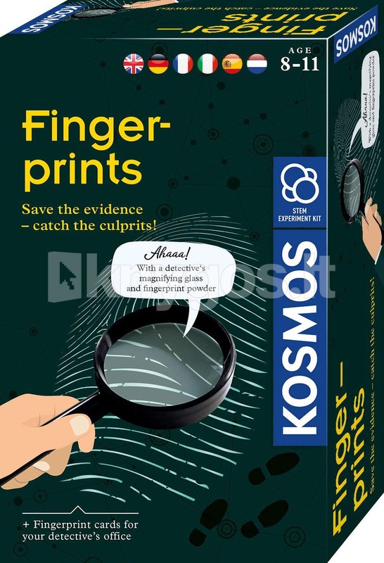 KOSMOS Attīstošais komplekts FINGER PRINTS (8–11