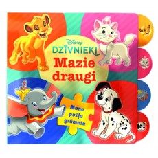 Dzīvnieki. Mazie draugi. Mana pužļu grāmata. Disney