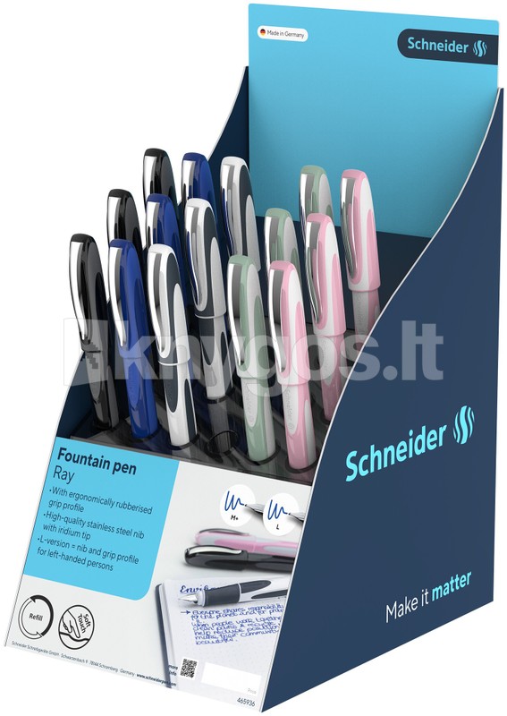 Schneider RAY Basic+ Trend spalvu pildspalvu