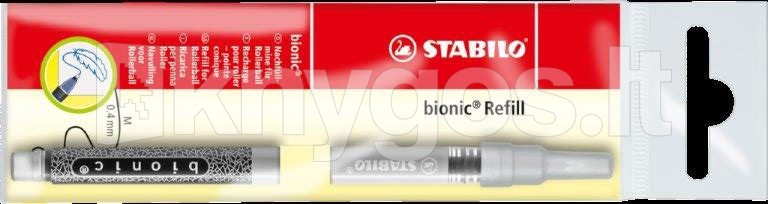 Stabilo Bionic M pildspalvas uzpilde, melna