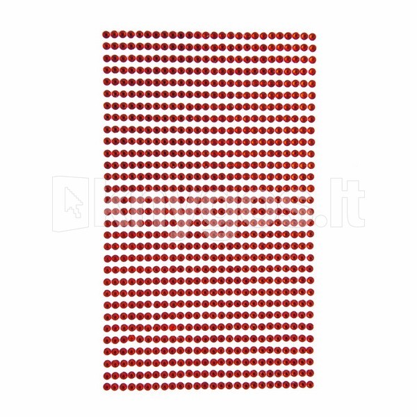 DallPrint Dekoratīvie pašlīmējošie kristāli, 3 mm