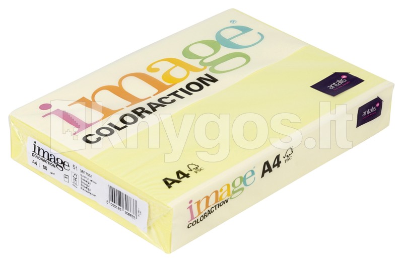 Krāsains papīrs A4, 80 g/m², IC