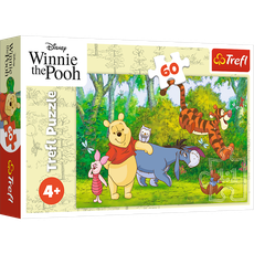 TREFL DISNEY WINNIE THE POOH Puzle Vinnijs Pūks, 60 gab.
