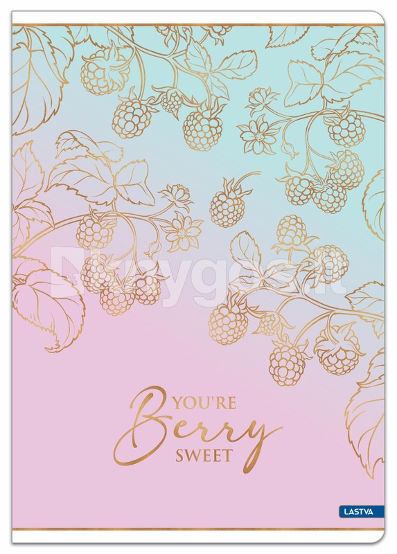 Lastva BERRY klade A4, 52 lpp