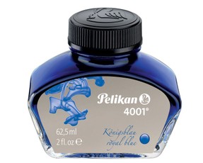 Pelikan 4001 tinte, 62,5 ml, zila