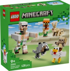 LEGO Minecraft 21592 Cāļa jātnieks — Tuksneša uzbrukums