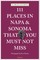 Petersen, F: 111 Places in Napa and Sonoma That You Must Not