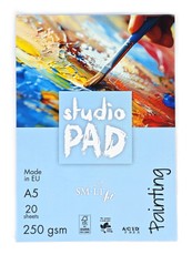 Gleznošanas bloks "Studio" A5, 20 lpp., 250 g/m², ar cietu muguriņu