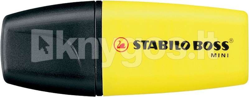 Stabilo BOSS MINI teksta izcēlājs, dzeltens