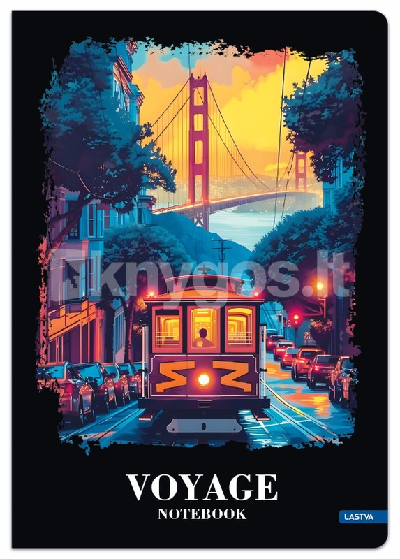 Lastva VOYAGE burtnīca A5, 32 lpp