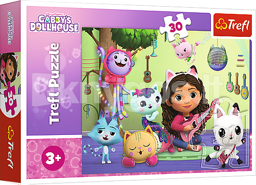 TREFL GABBY´S DOLLHOUSE Puzle, 30 gab