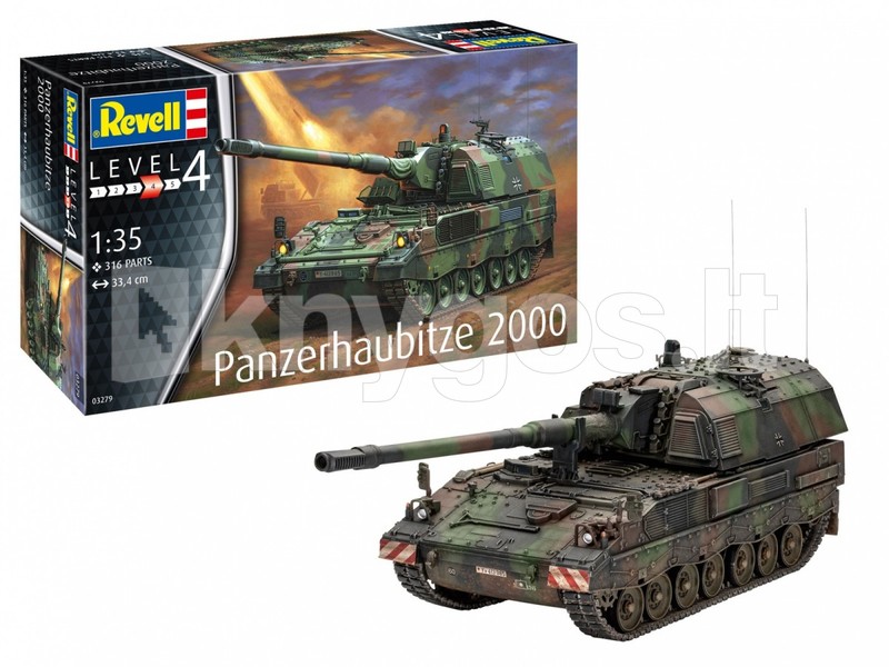 Revell Plastmasas modelis Panzerhaubitze 2000 (PzH
