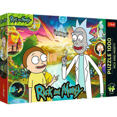 TREFL Premium Plus Puzle Rick and Morty, 1000 gab.