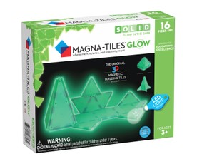 MAGNA-TILES Magnētiskais konstruktors "Izgaismojošs", 16 gab.