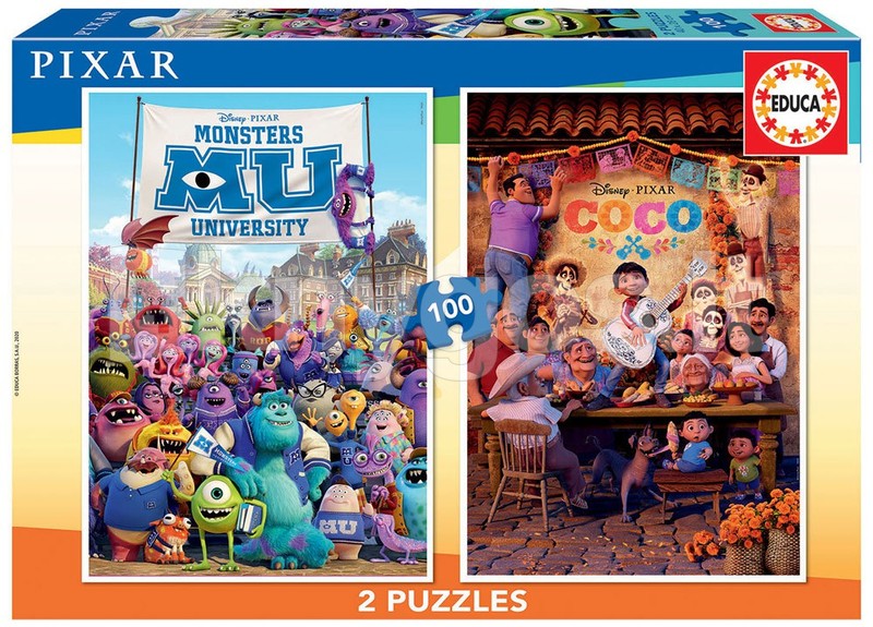 EDUCA Disney Pixar — 2 puzles