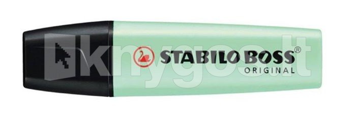 Stabilo Teksta marķieris BOSS Pastel, piparmētru