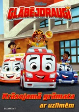Glābējdraugi. Krāsojamā grāmata ar uzlīmēm. Disney Junior