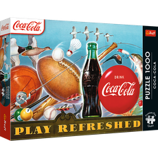 TREFL Premium Plus Puzle Coca-Cola: Play Refreshed, 1000 gab.