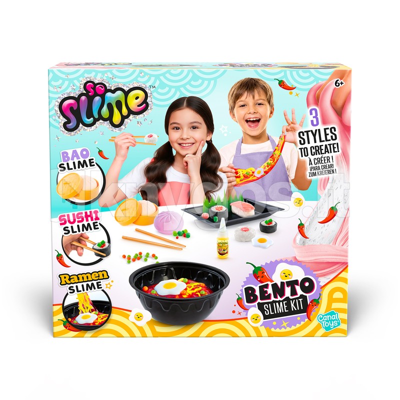 SO SLIME Slime gatavošanas komplekts BENTO