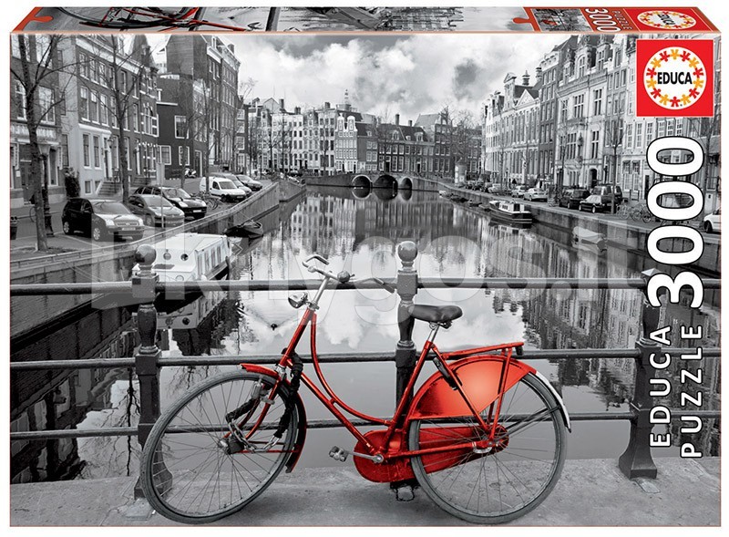 EDUCA Puzle 3000 gab. AMSTERDAM, 12–99