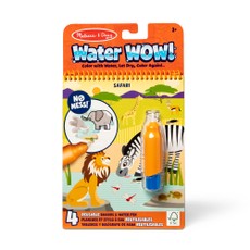 MELISSA & DOUG Water Wow!Ūdens krāsojamā grāmata – Safari