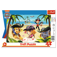TREFL PAW PATROL Puzle Paw Patrol, 15 gab.