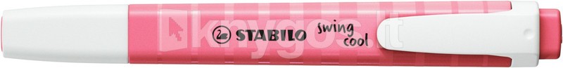 Stabilo Teksta marķieris SWING COOL, pasteļrozā