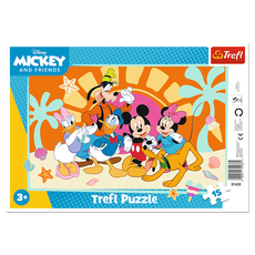 TREFL DISNEY Puzle 15 Mikijs, 15 gab.