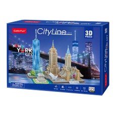 CUBICFUN 3D puzle „Ņujorka“