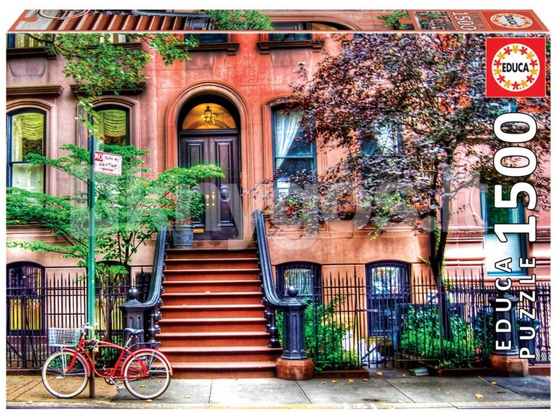 EDUCA Puzle 1500 gab. Greenwich Village