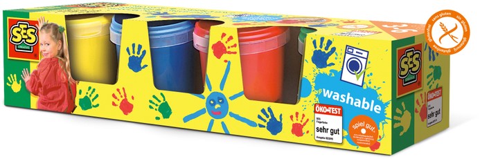 SES Pirkstiņu krāsas (4 krāsas)