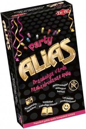 TACTIC Galda spēle Alias Party, ceļojumu