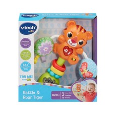VTECH interaktīvais grabulis “Rūcošais tīģeris” (angļu valodā)