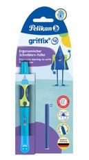 GRIFFIX-4 tintes pildspalva R, zila, blisterī