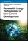 Renewable Energy Technologies for Low-Carbon Development