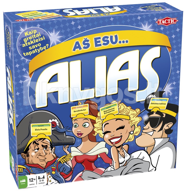 TACTIC Žaidimas "ALIAS: aš esu&quot