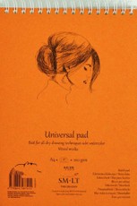 Universālais bloknots A4, 40 lpp., 200 g/m²