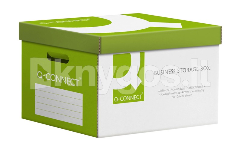 Q-Connect Arhīva kaste (liela), zaļa, 515