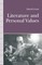 Literature and Personal Values
